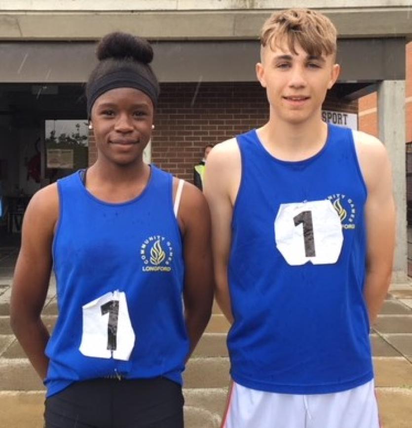 Gold medal glory for Longford athlete Funmi Talabi and Killoe futsal team at Aldi Community Games National Festival