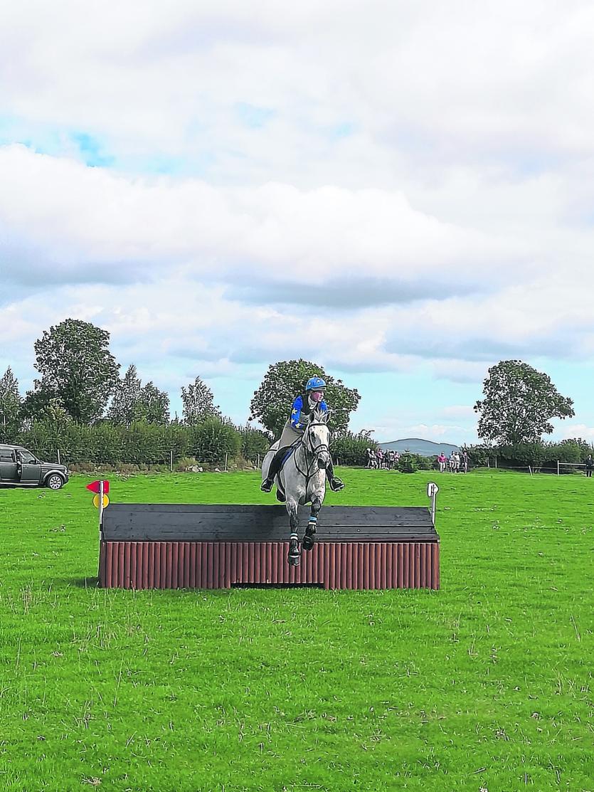 Edel Whyte, Mosstown Riding Club, 3rd place in the open at the National AIRC Eventing Championships