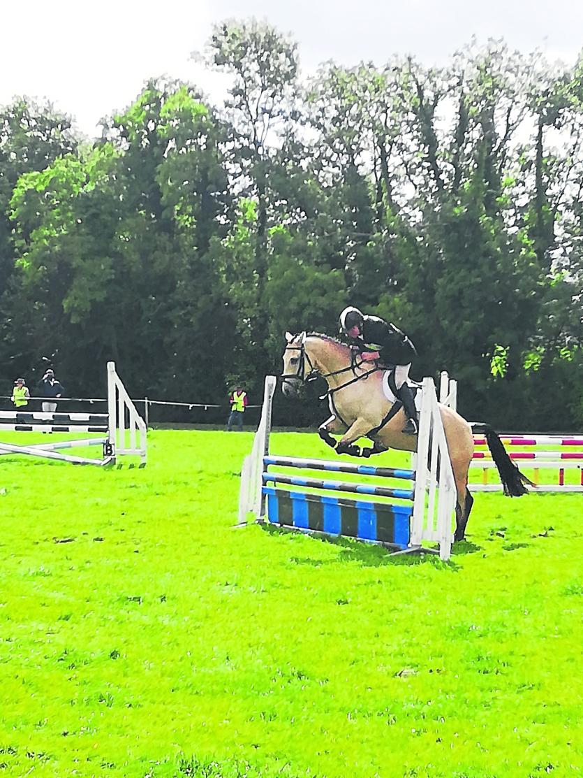 Tom Whyte, Mosstown Riding Club, 3rd Place in the Young Horse section at the National AIRC Eventing Championships