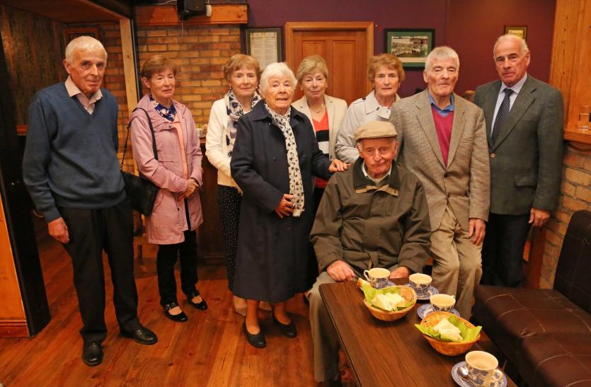 Johnny Creegan, Eilish Reilly, Helena Molphy, Phil Burke, Sr Kathleen Creegan, Belinda Kirwin, PJ Creegan, Seamus and Oliver Creegan Picture: Shelley 