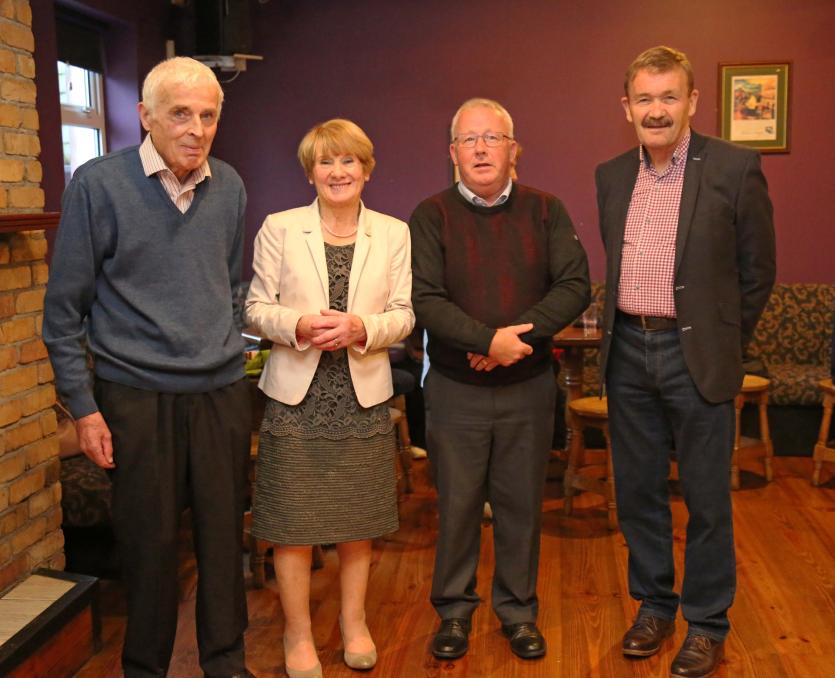 Johnny Creegan, Phil O'Reilly, Sean Kilbride, Johnny O'Reilly Picture: Shelley Corcoran