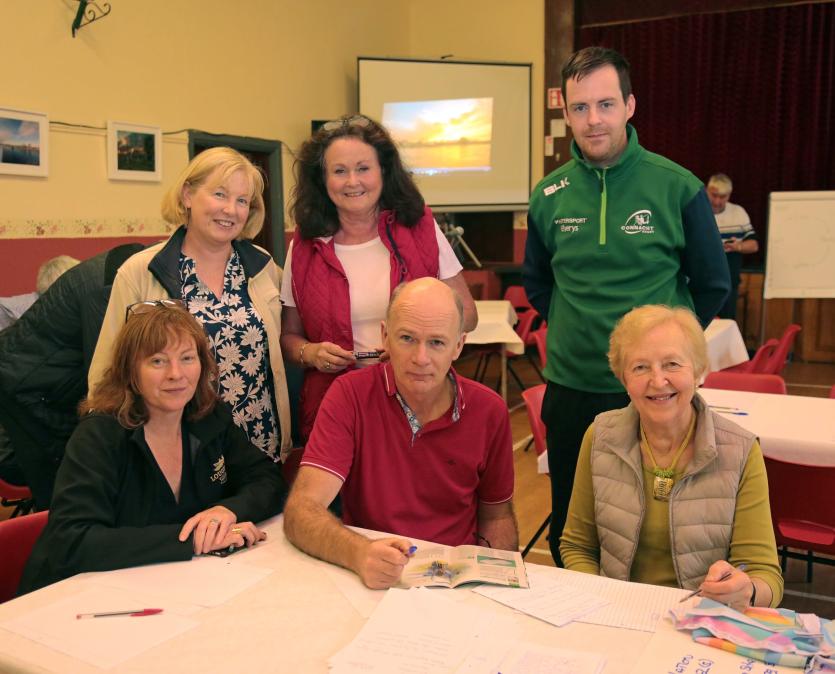 Mark Tarmey, Mary Sorohan, Sheila Mullen, John Sorohan, Margaret Nohilly, Helen Dolan Picture: Shelley Corcoran