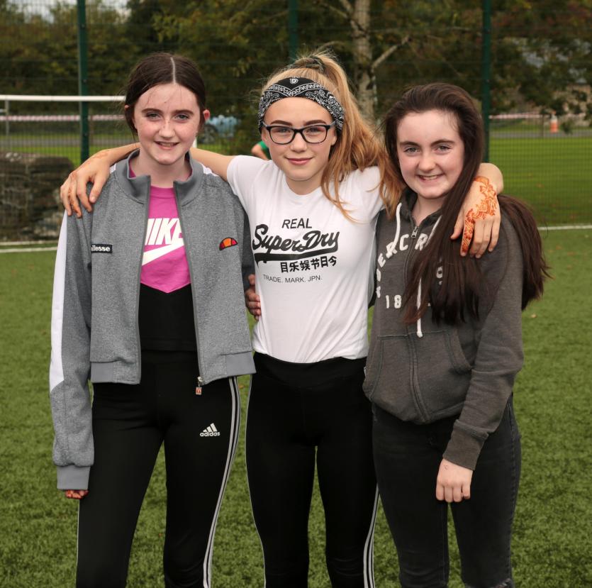 Ella O'Reilly, Kaitlyn Dunkin, Emma Duke Picture: Shelley Corcoran