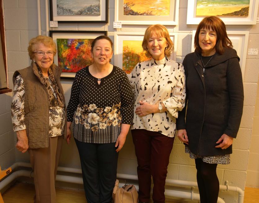 Phil and Yvonne Chambers, Mary Gray, Regina Scally Picture: Shelley Corcoran