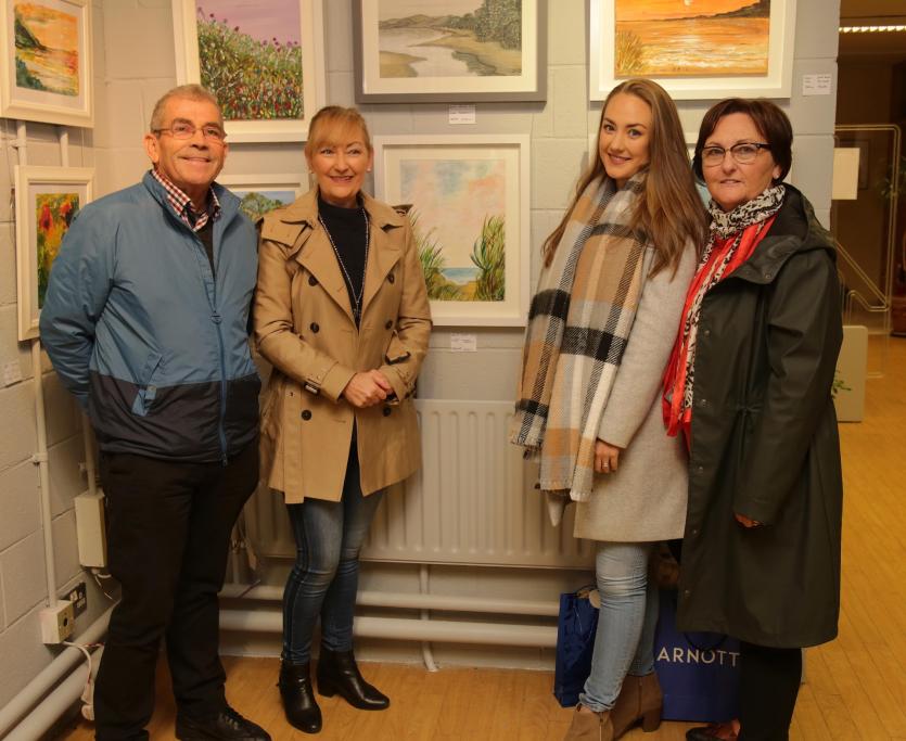 Mick Murphy, Sandra O'Byrne, Nicki McGlynn, Marianne Murphy Picture: Shelley Corcoran