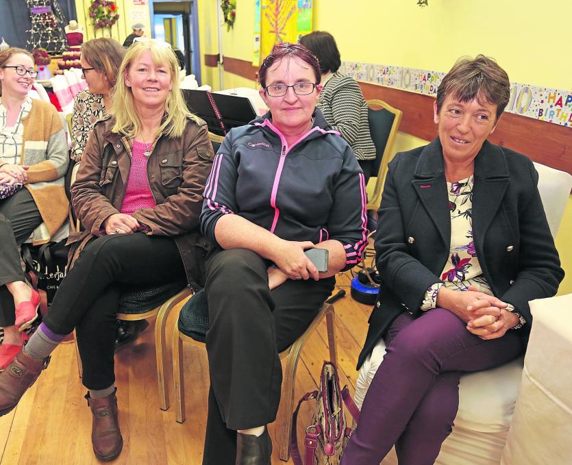 Emer O'Donnell, Vera Clarke, Marie Kiernan (Tree Nursery) Picture: Shelley Corcoran