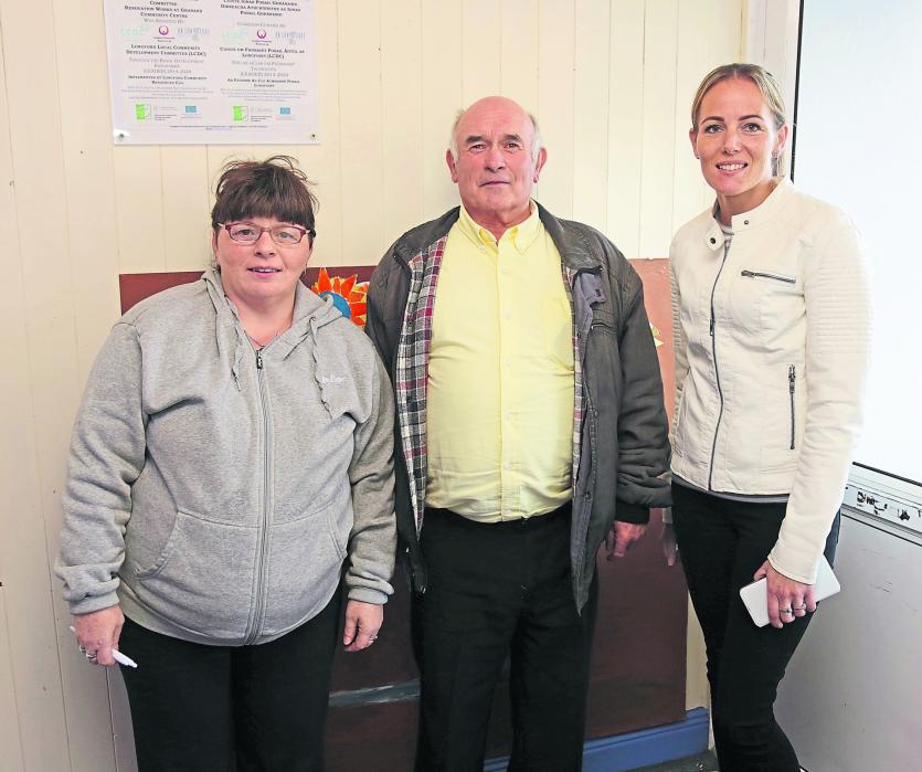 Sarah and Aisling Small, Charlie McCawley Picture: Shelley Corcoran