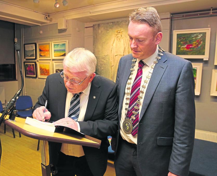 Seamus McRory, Micheál Carrigy, Picture: Shelley Corcoran