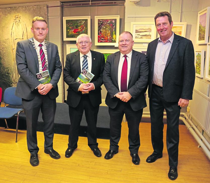 Micheál Carrigy, Seamus McRory, Jim Bolger, Mick Flavin Picture: Shelley Corcoran