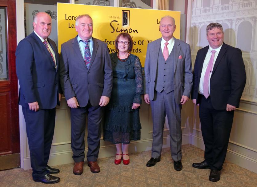 Joe Flaherty, Frank Kiernan, Tess Murphy, Noel Greene, Tony O'Riordan Picture: Shelley Corcoran
