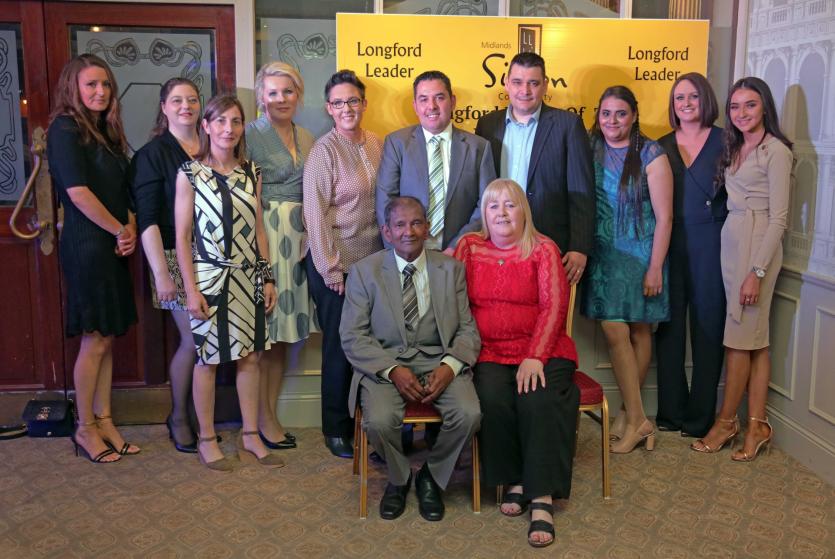 Sharon Browne, Niamh O'Reilly, Sinead Larkin, Dorothy Duda, Sinead Lynch, Damien, Derek, Sharence, Anita, Jazmine, Deborah and Lalin Swaris Picture: S