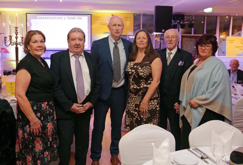 Caroline and Chris Cullen, Pat McCarrick, Clare Berger, Des and Maria Rynn Picture: Shelley Corcoran