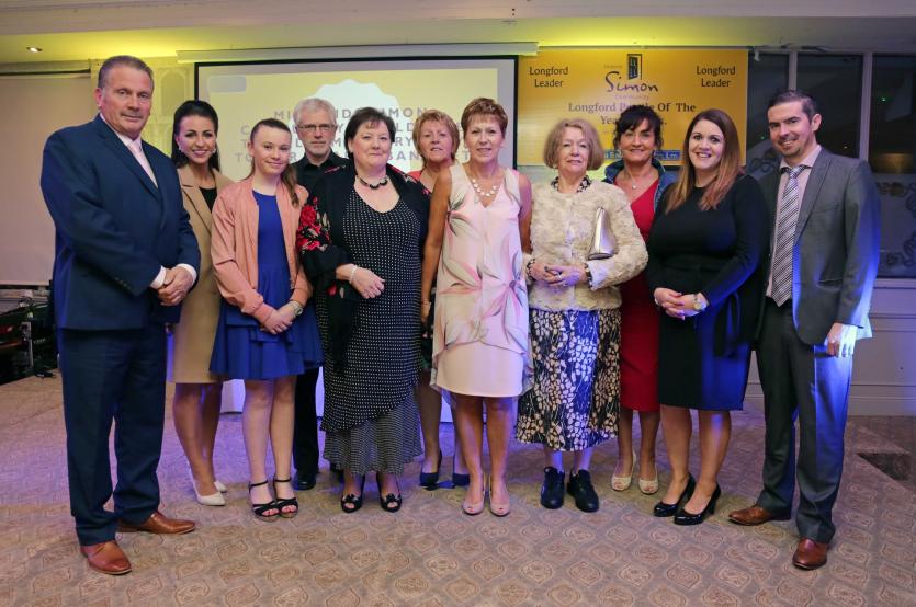 Michael Spollan, Tara Patterson, Saidhbh O'Reilly, Pauline Flood, Beatrice and Lorne Patterson, June Flood, Anna and Pauline Mulligan, Diane and Paddy