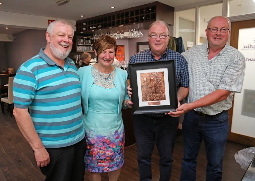 Séan Sweeney, Margaret Larkin, Pat Finnerty, John Costello Picture: Shelley Corcoran