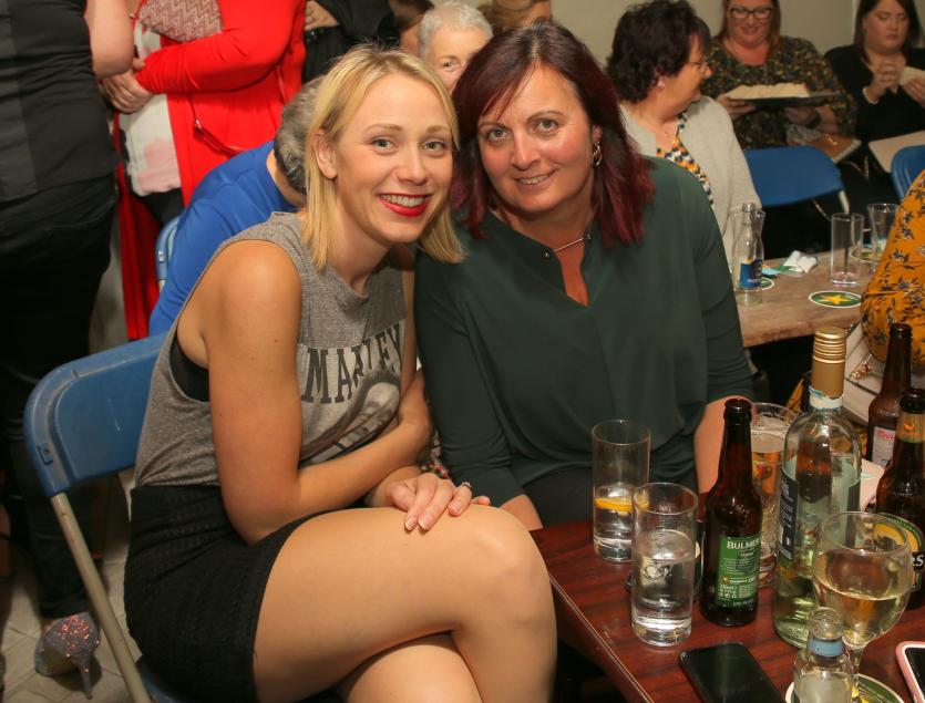 Danielle Sands & Nicola Coogan.     Picture: Syl Healy.