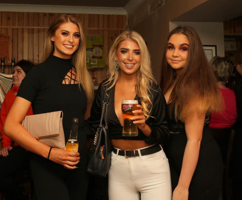 Amy Leigh Webb, Ciara O'Reilly & Ava Sweeney.         Picture: Syl Healy.