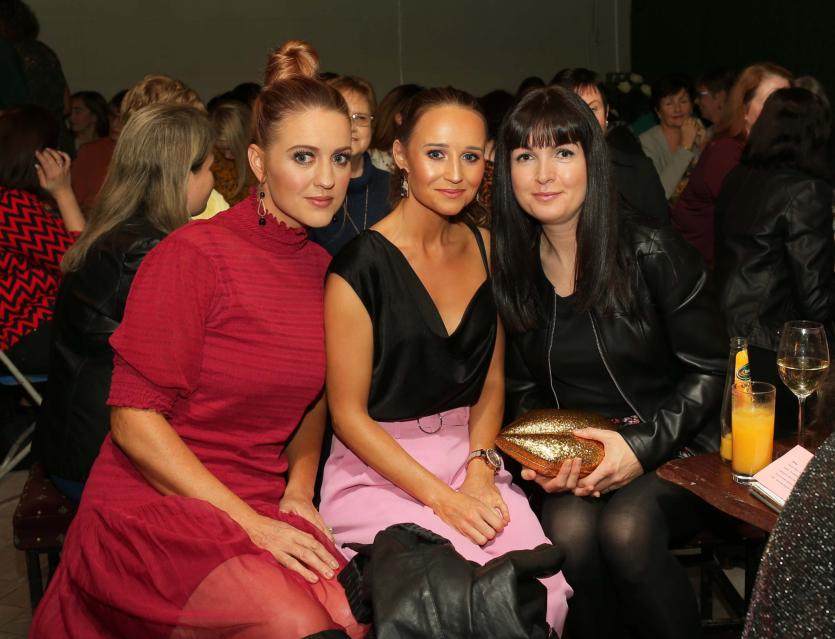 Lorraine & Clara Melia with Elaine Farrell.    Picture: Syl Healy.