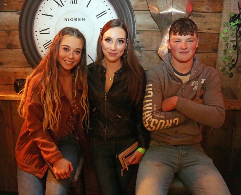 Sarah Tully, Orla Mealy, Emmett McGerr Picture: Shelley Corcoran