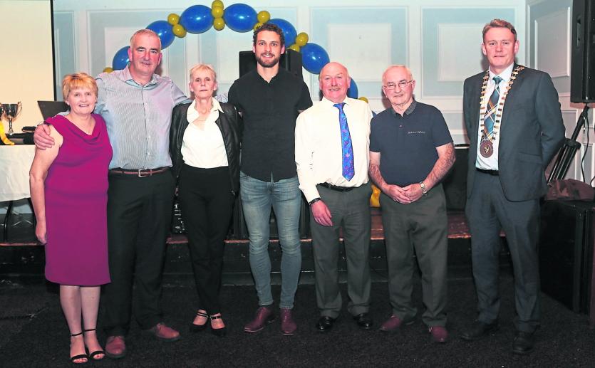 ILOL-08-11-19 Longford Ladies Presentation 05.       Members of Longford LGFA Executive committee  Marie Matthews, Pat Tiernan, Anne Jones, Barry Cox,
