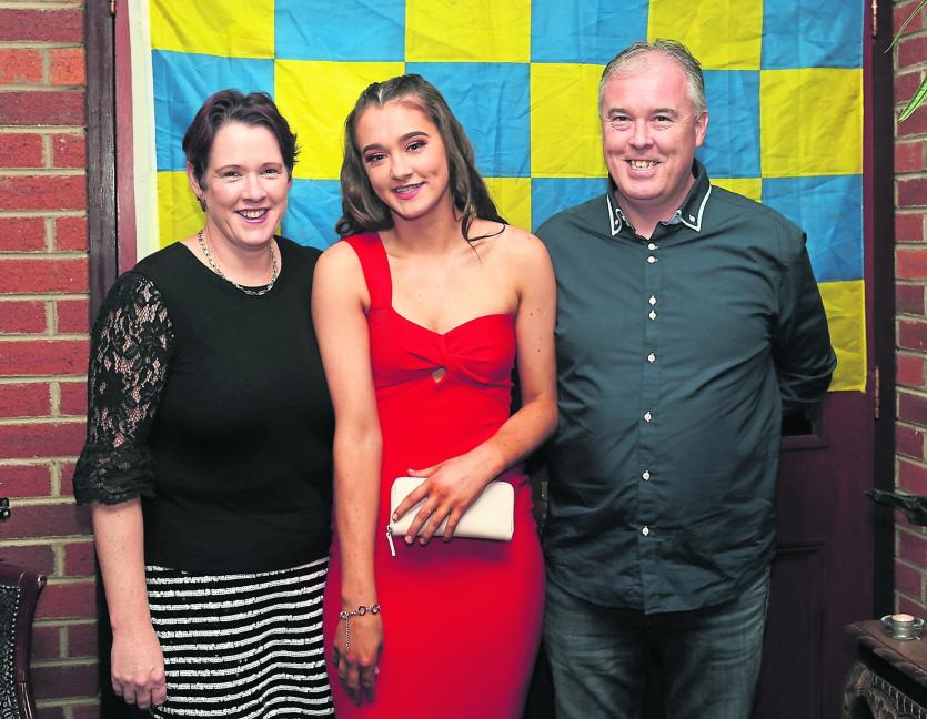 ILOL-08-11-19 Longford Ladies Presentation 13.        Janice, Melissa & Eamon O'Kane.       Picture: Syl Healy.