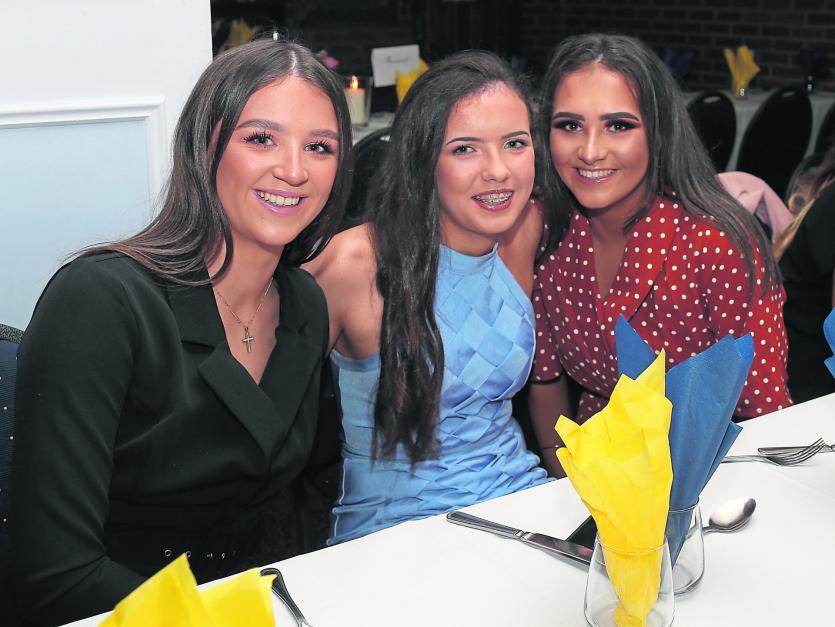 ILOL-08-11-19 Longford Ladies Presentation 18.      Grace Shannon, Leah Shannon & Maria Reehill.            Picture: Syl Healy.