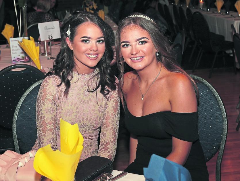 ILOL-08-11-19 Longford Ladies Presentation 25.          Ciara Mulligan & Ellen Shannon.               Picture: Syl Healy.