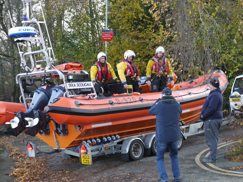 New Atlantic 85 class lifeboat arrives at Lough Ree RNLI  