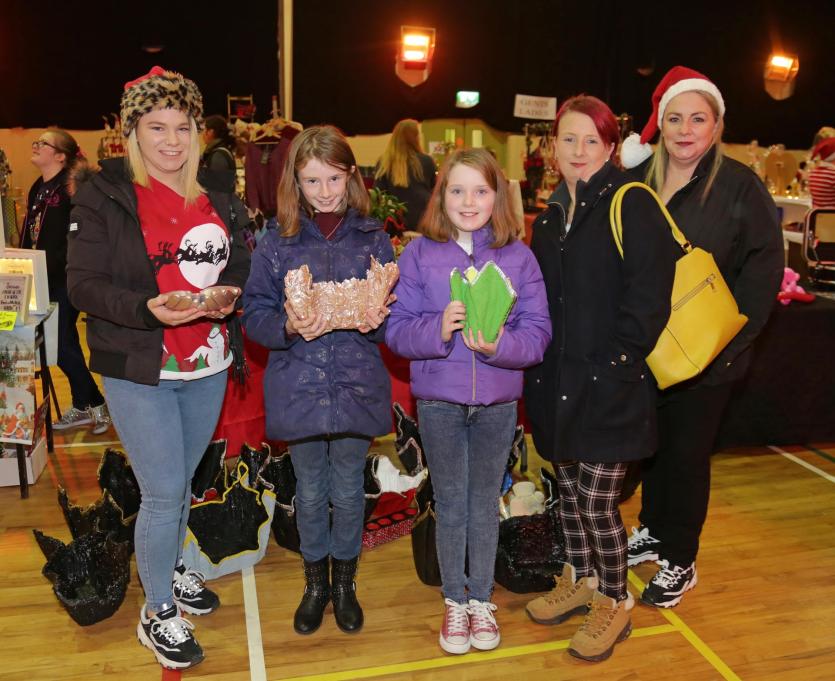 Cora Fearon, Leasha, Mia and Sinead Townsend, Fiona Quinn Picture: Shelley Corcoran