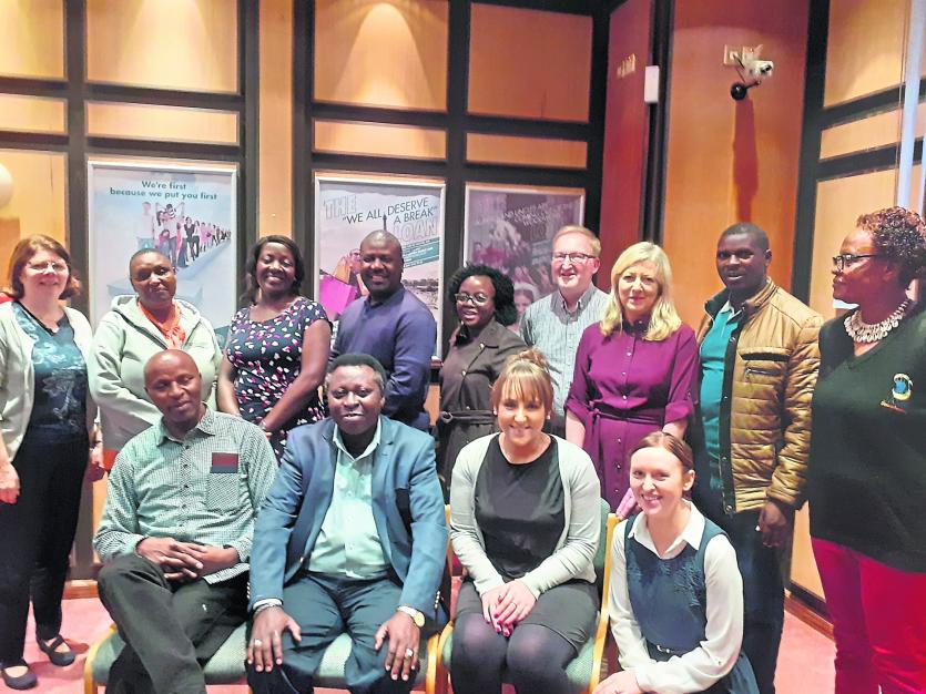 Staff, management and Chair of Longford Credit Union with the Kenyan delegation following a successful visit to learn more about the credit union