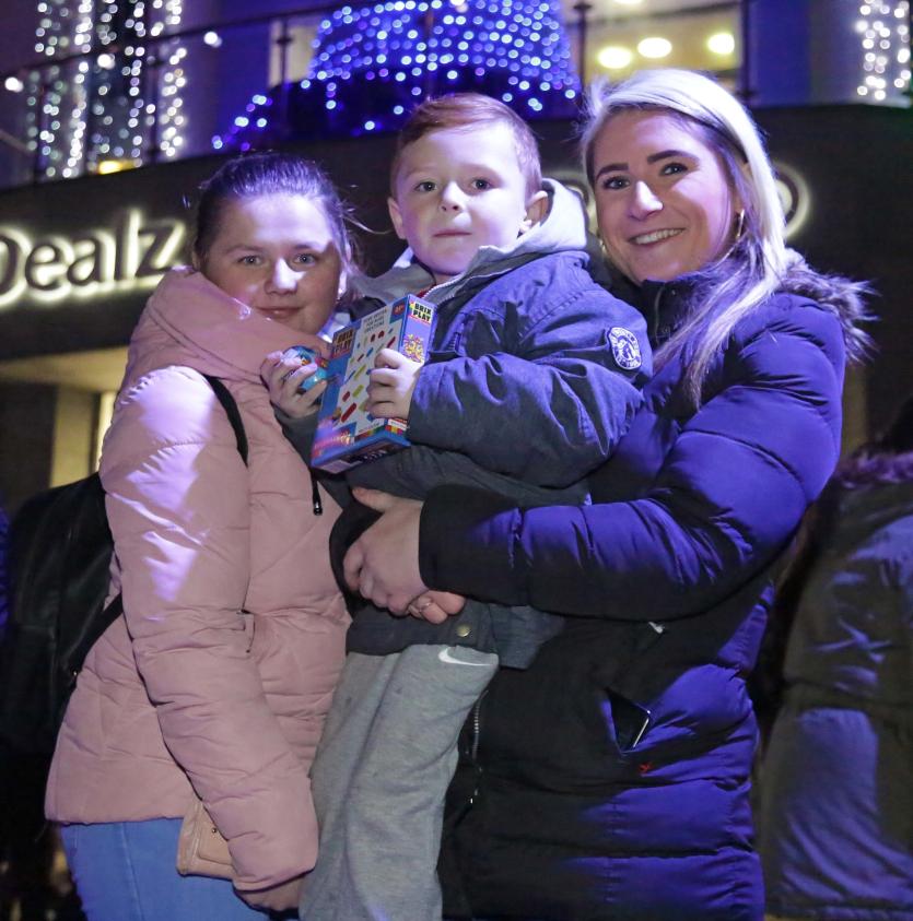 Weronika Grinis, Daniel and Karen Maguire Picture: Shelley Corcoran