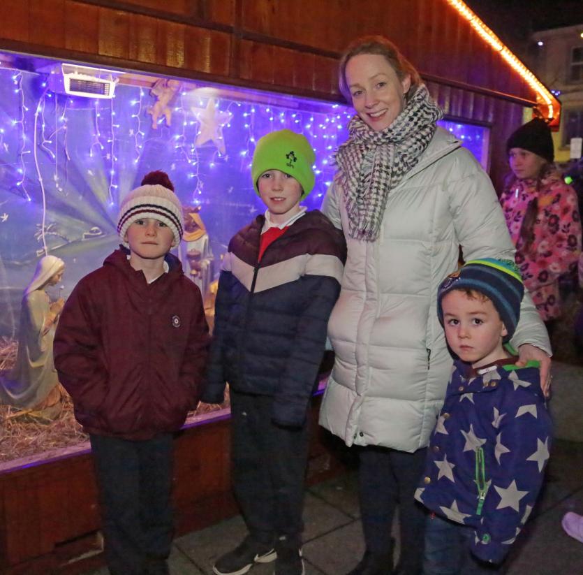 Harry, Charlie, Maureen and Ollie Finn Picture: Shelley Corcoran
