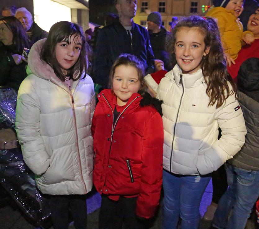 Jill and Kate Flaherty with Autumn Quigley Picture: Shelley Corcoran