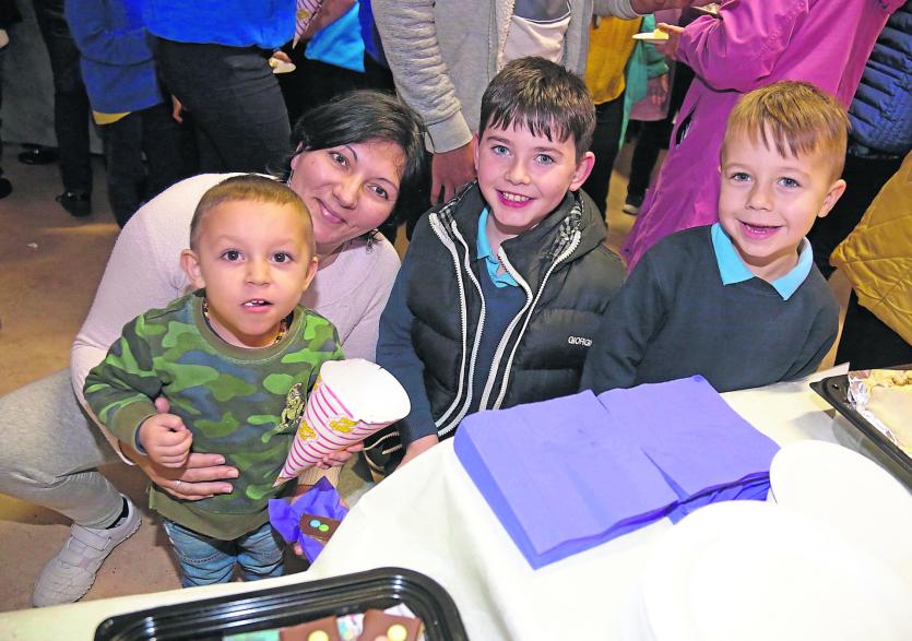 Barbara and Tomas Torma, Eoghan Kilbride, Jason Greczi,  Picture: Shelley Corcoran