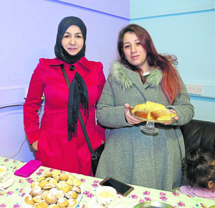 Zenab Khalaf, Aminah Al Issa Al Heat Picture: Shelley Corcoran