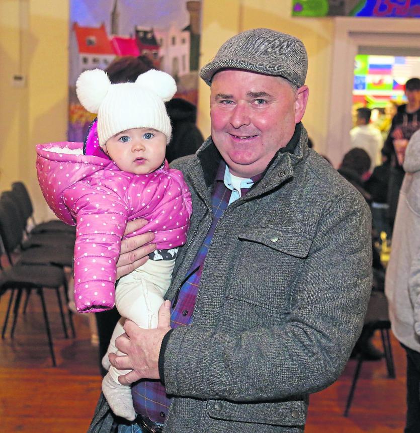 Kadee Connell with grandad Noel Egan Picture: Shelley Corcoran