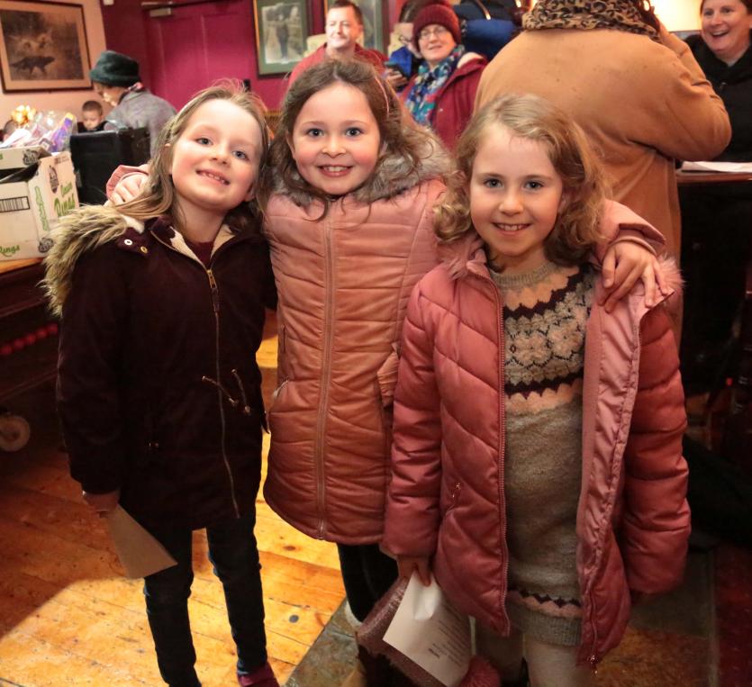 Emily Farrell, Mia Reynolds, Moira Gallagher Pic: Shelley Corcoran