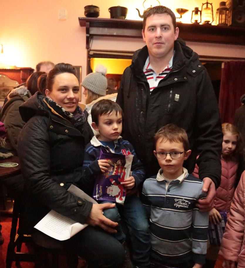 Caroline, Mee, Mark, Conor and Liam Reilly Pic: Shelley Corcoran