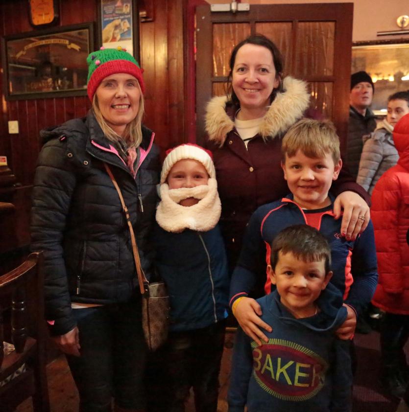Luke and Michelle Wilson, Pauline, David and Tom Horan Pic: Shelley Corcoran