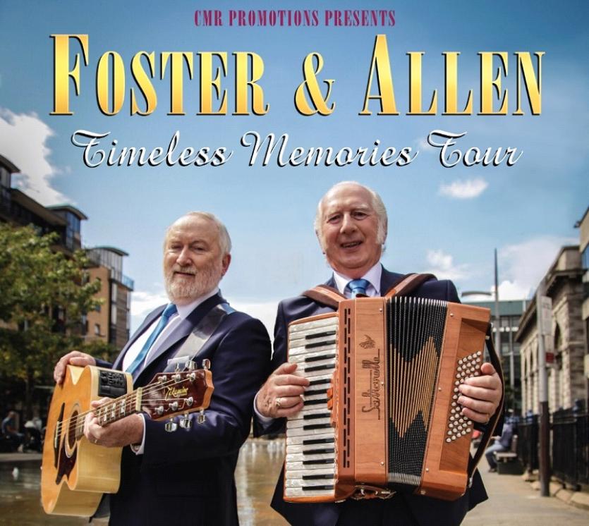 Foster & Allen  bringing their Timeless Memories Tour to the Rustic Inn, Abbeyshrule