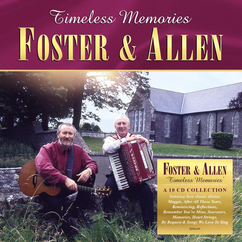 Foster & Allen  bringing their Timeless Memories Tour to the Rustic Inn, Abbeyshrule