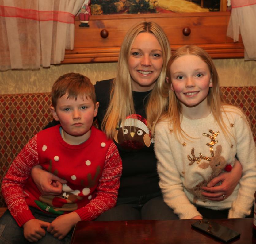   Kevin, Emma & 10 week old baby Billy Lennon.              Picture: Syl Healy