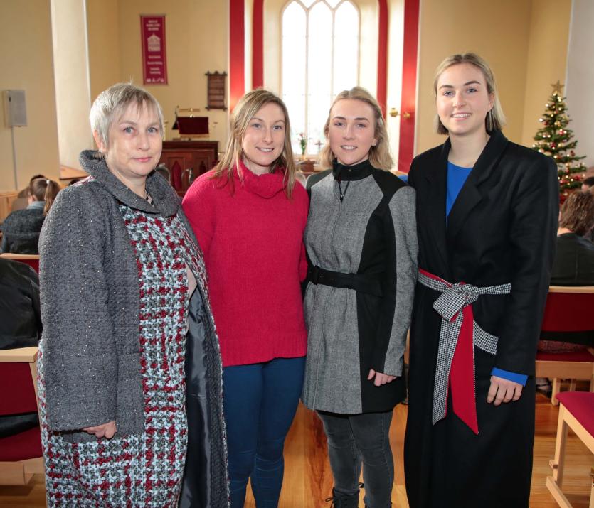 Ann, Kate, Maeve and Aine O'Reilly Picture: Shelley Corcoran