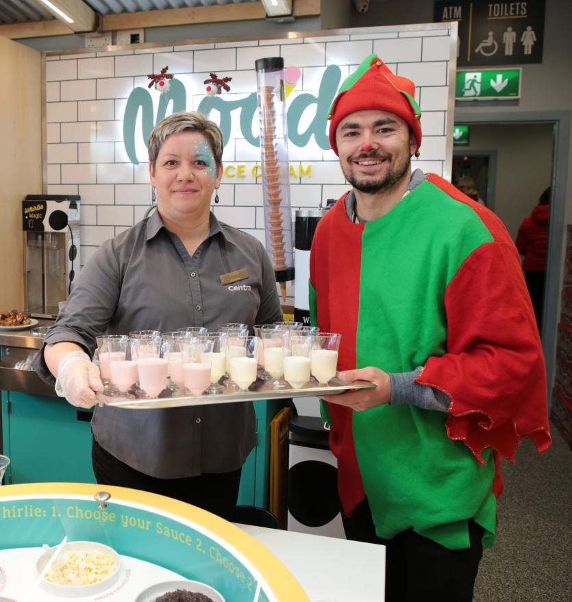 The new Ice Cream Counter; Marta  Gorska, Sean Docrell Picture: Shelley Corcoran