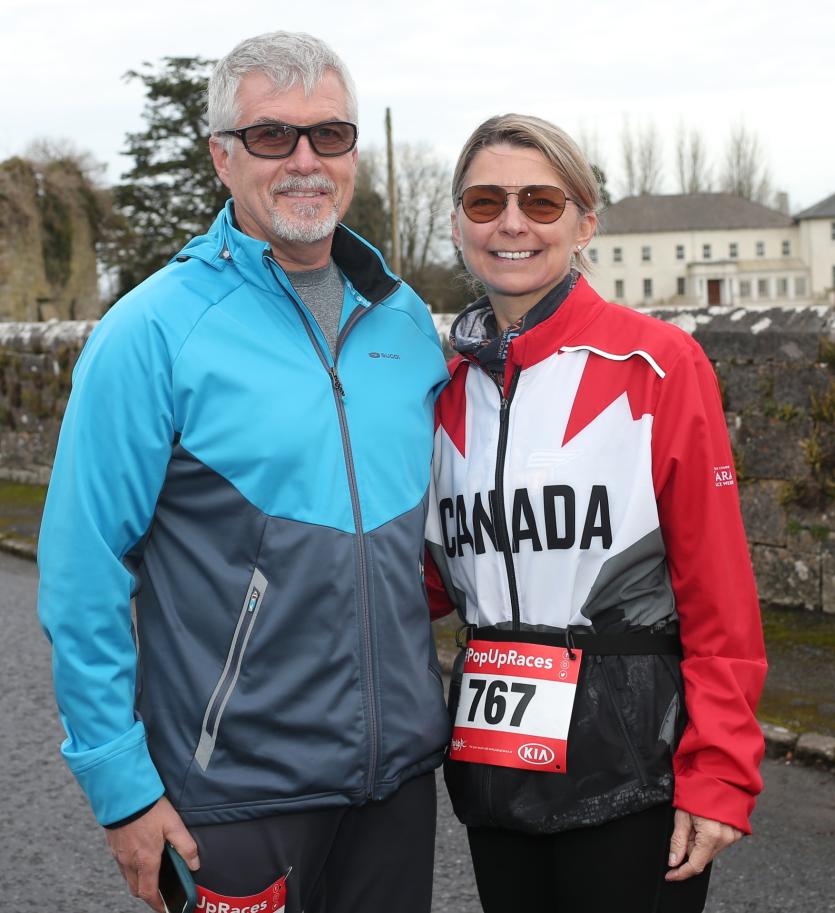  Bruno Lafreniere & Doreen Hoffman Canada & USA who also took part in last years event.        Picture S