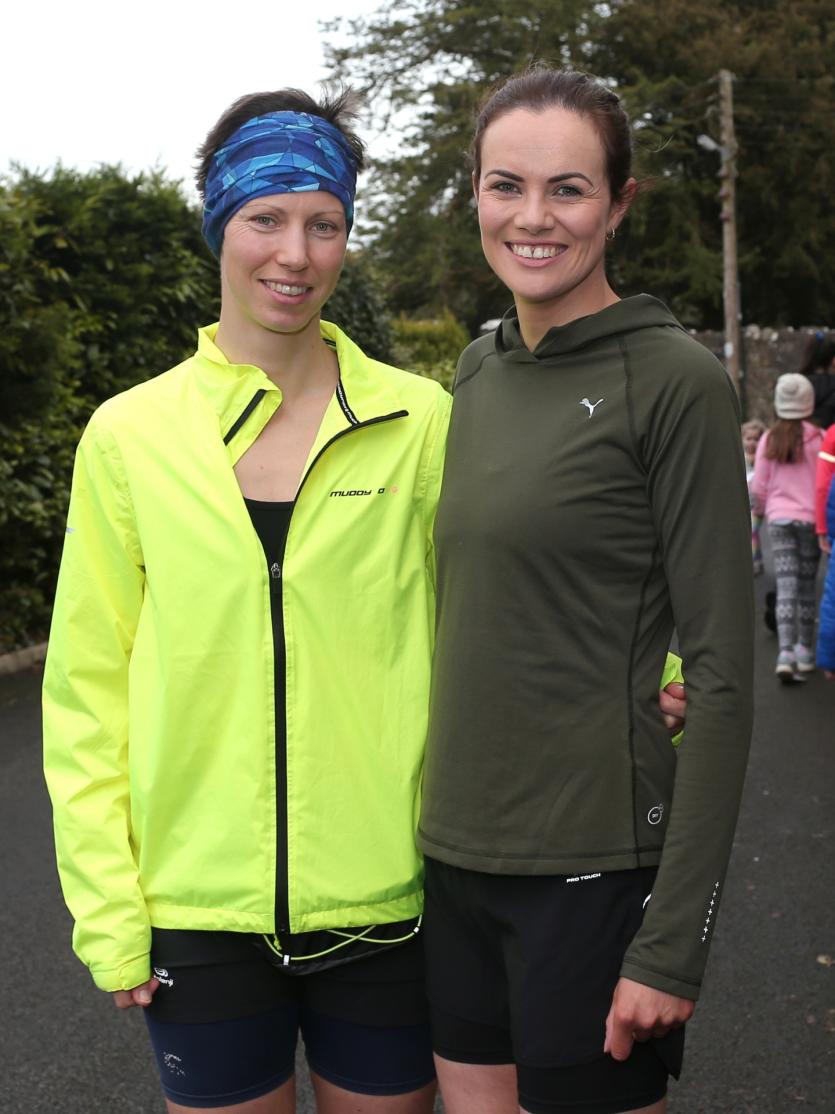 Julie Bowers & Caroline Farrell.        Picture Syl Healy.