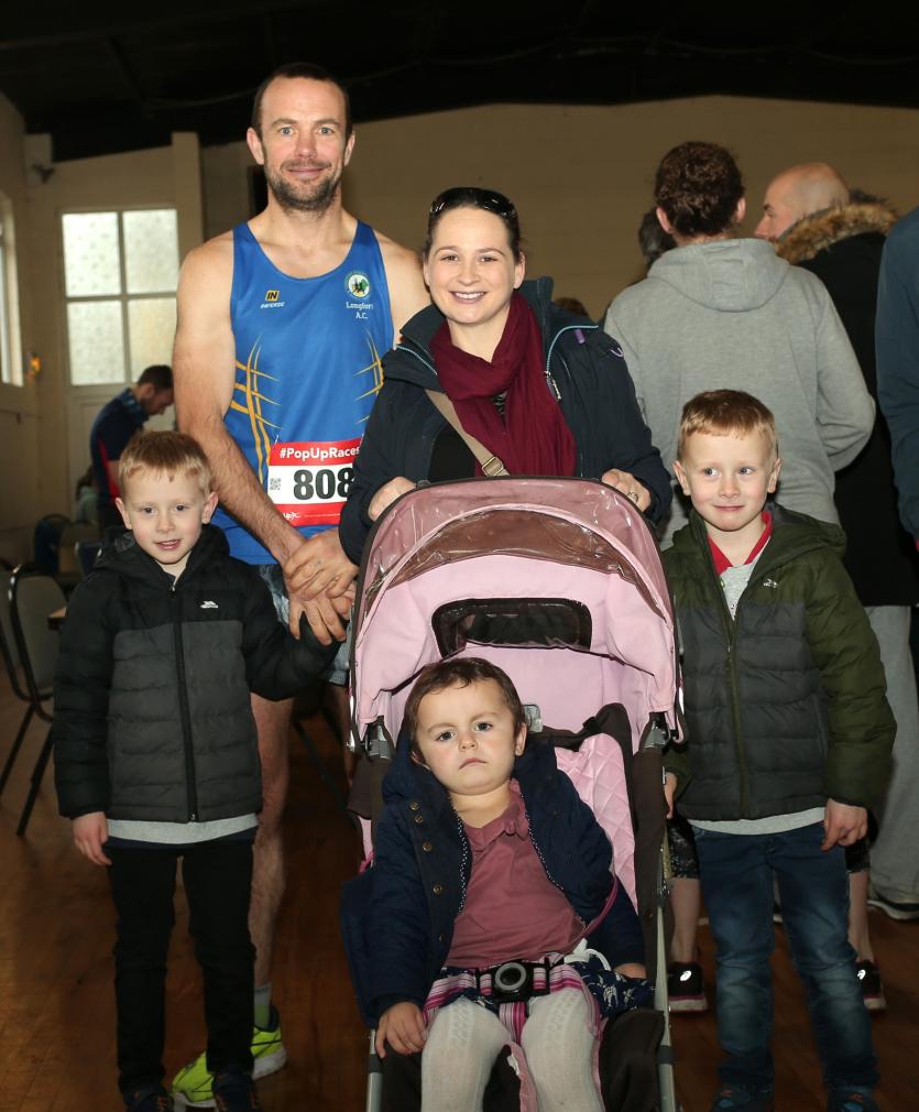 Colin, Michelle, Edmond, Sophie & Oliver Beades.          Picture Syl Healy.