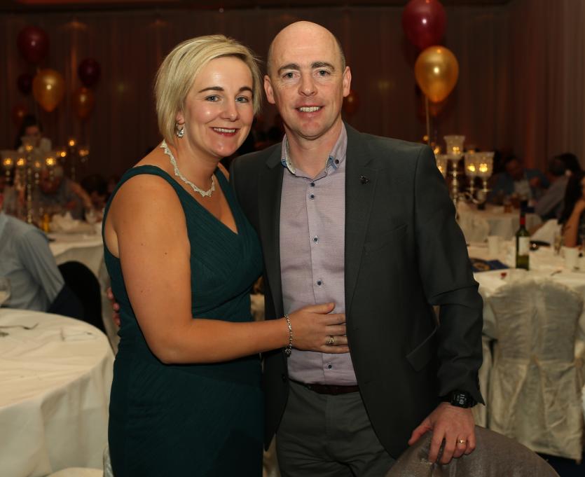  Fr Manning Gaels dinner dance 26.    Emma & Pauric Davis.         Picture: Syl Healy.