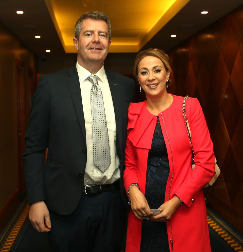 Fr Manning Gaels dinner dance 12.       Liam Davis & Elaine Walsh.          Picture: Syl Healy