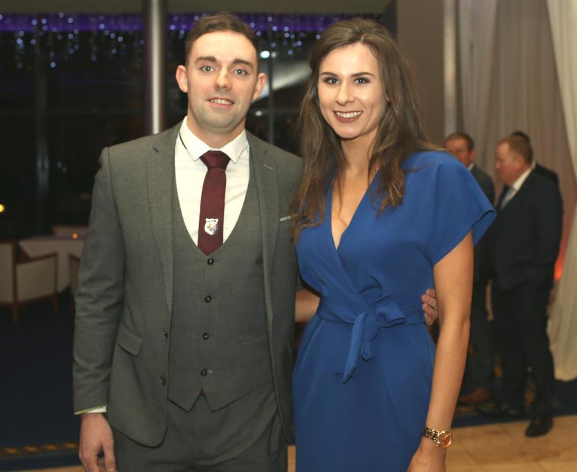 Fr Manning Gaels dinner dance 03.         Eoin Keane & Melissa Foy.       Picture: Syl Healy