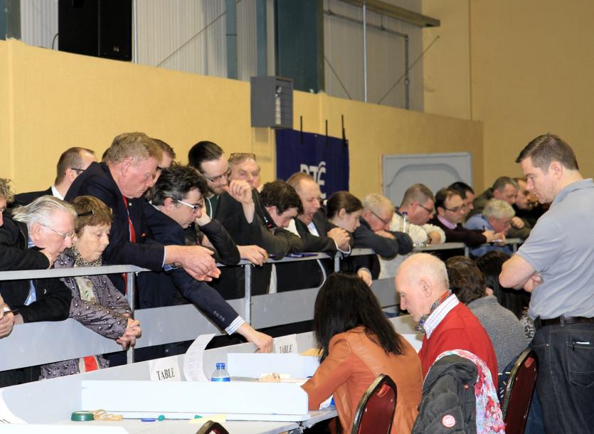 GALLERY | The Siege of Kenagh - marathon Longford / Westmeath general election count of 2016